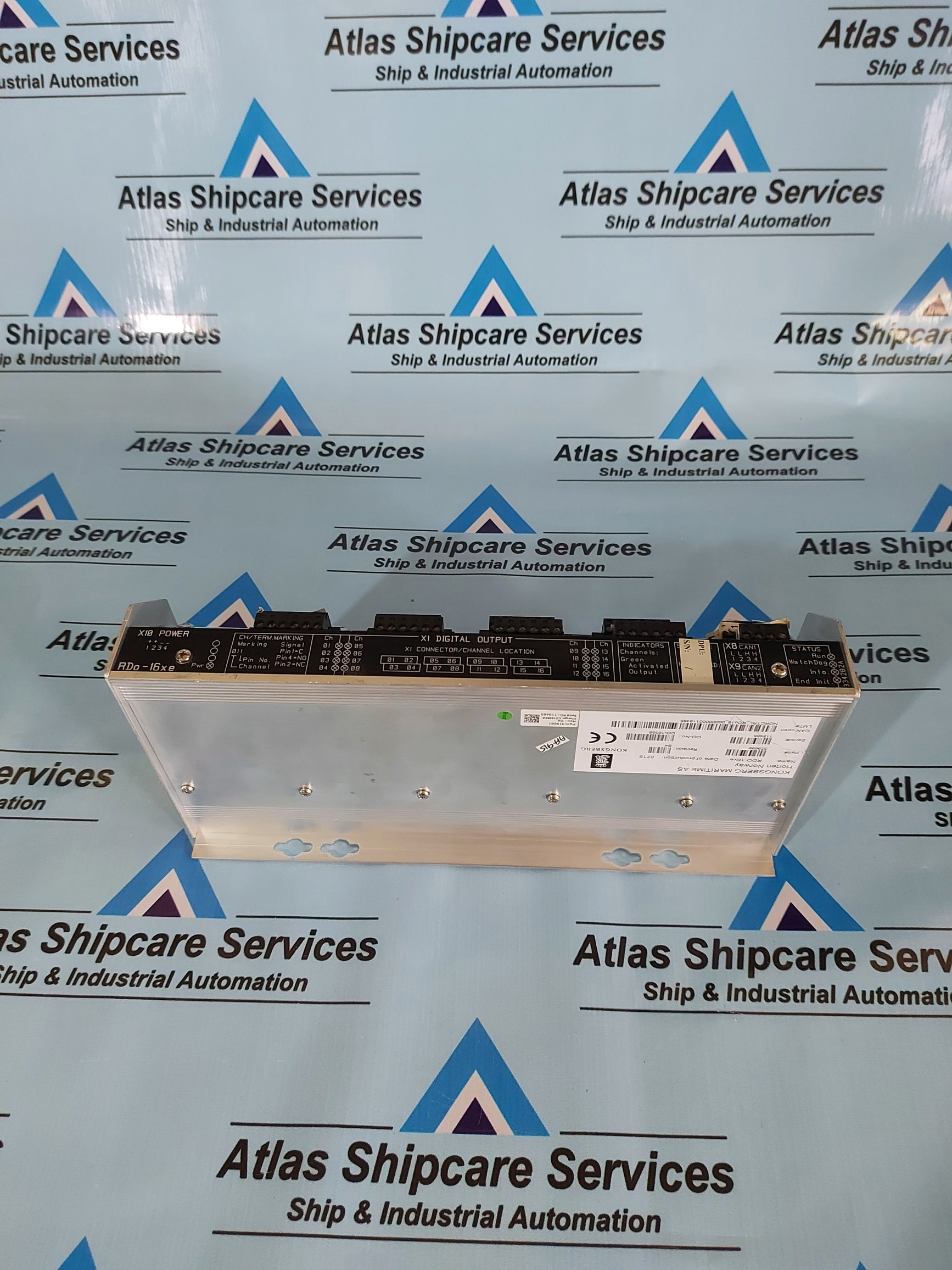 KONGSBERG RDO-16xe 329699 REMOTE DIGITAL OUTPUT MODULE REV.B4